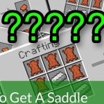 How To Make A Saddle In Minecraft?