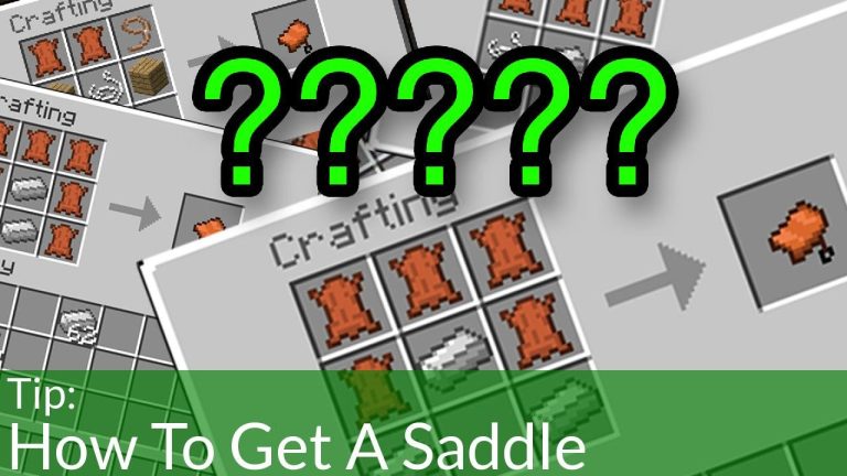 How To Make a Saddle in Minecraft? – Saddle Recipe