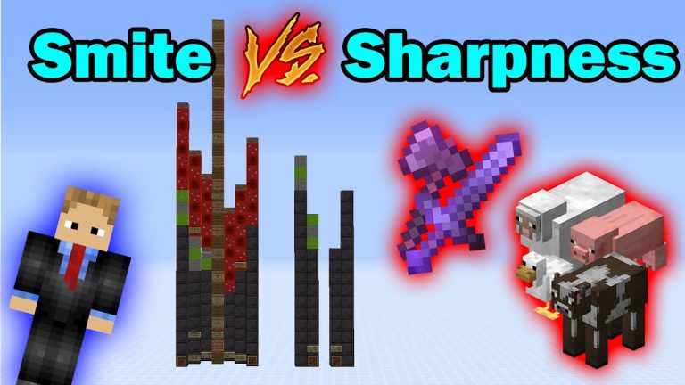 Minecraft Smite Vs Sharpness: Which One is Better?