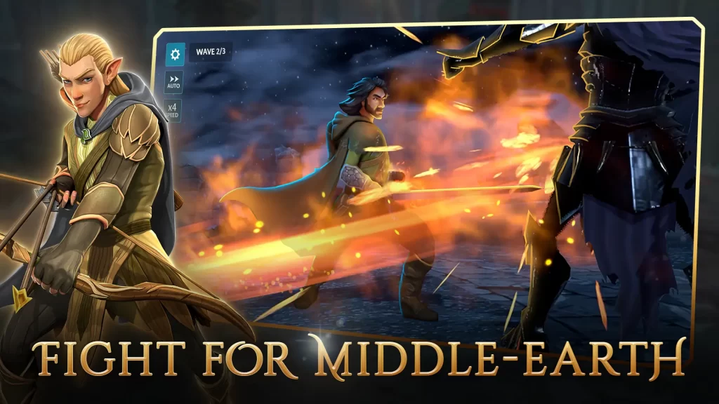 The Lord of the Rings Heroes MOD APK Screenshot 2