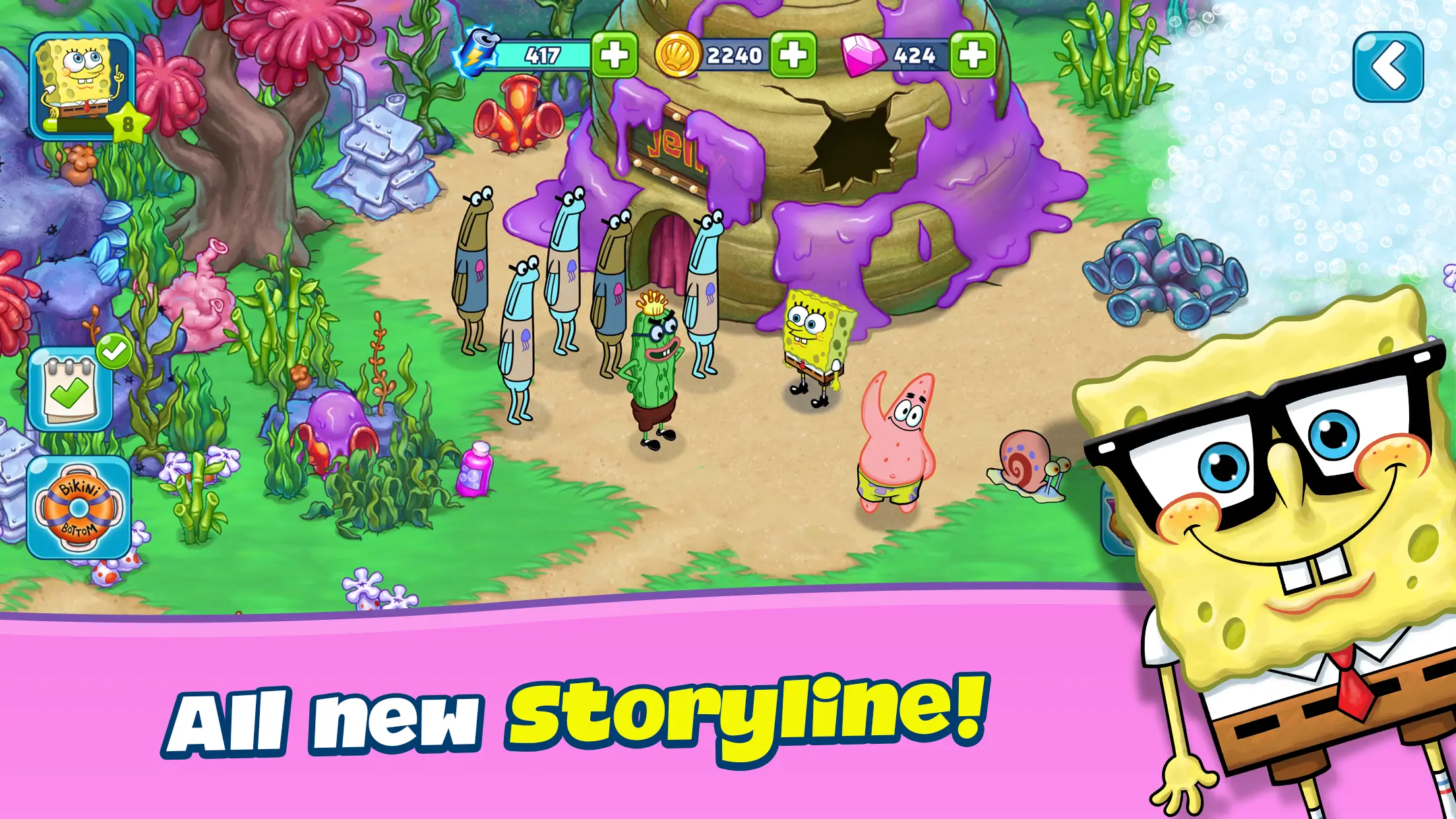 SpongeBob Adventures In A Jam MOD APK Screenshot 5